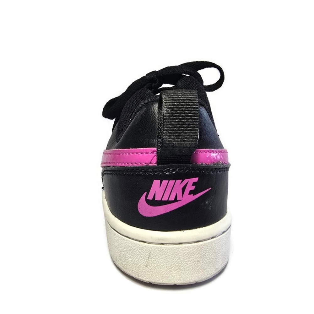 Nike Court Borough 2 Low Black Pink Youth Sz 7Y BQ5448-003 - Picture 16 of 16